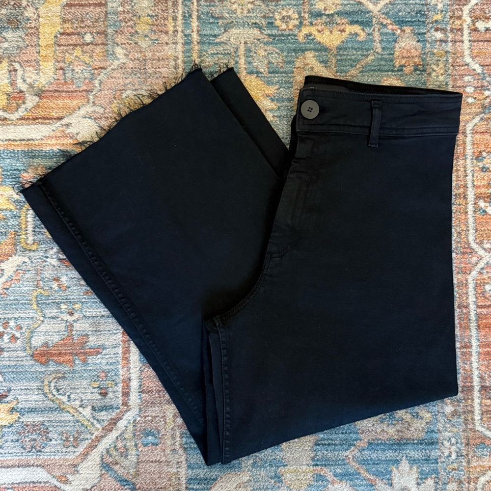 Zara Marine Jeans Black - Size 8